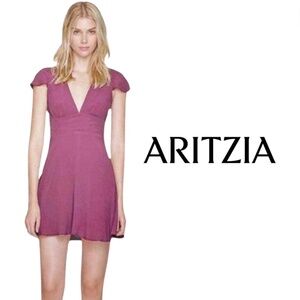 Sunday Best Rand Mauve Mini Dress - Size 2